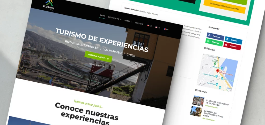 Rediseño Web Ecomapu