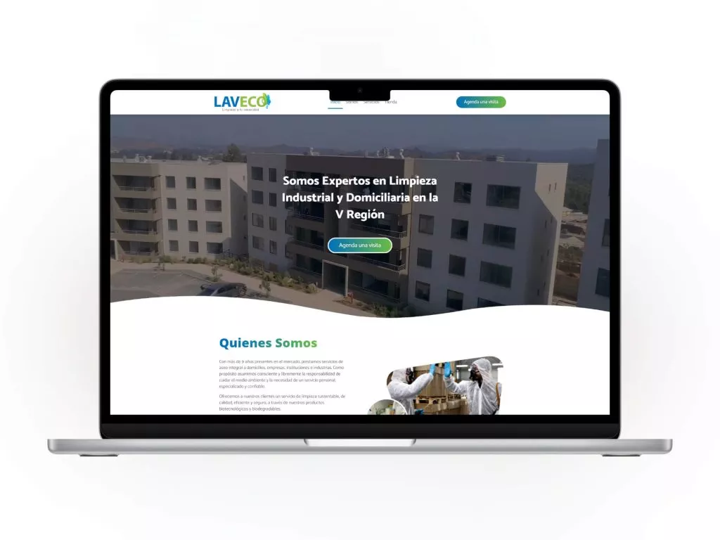 Diseño Web Laveco Chile